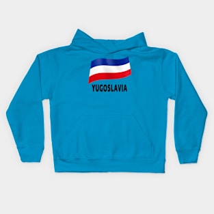 Yugoslavia flag Kids Hoodie